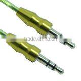 Aluminum Foil DC3.5M to DC3.5M Metal Transparent Cable