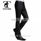 New Model Fashion Wholesale High Quality Skinny Black Single Pleat Business Dress Man Pants Mens Trousers thumbnail-3
