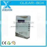 Frosted pp Printed Clear Tea Display Storage Box