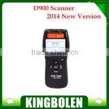 D900 OBD2 Scanner Professional Hot Sell 2013.1 New Software In Stock