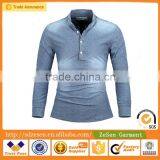 India Custom Long Sleeve Shirt Designs Apparel For Men thumbnail-3