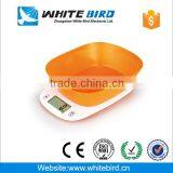 Household Scale Digital Electronic Food Weighing Scale With Bowl to Storage thumbnail-1