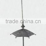 Metal Finch Bird Feeder W/Umbrella Cover