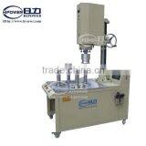 Automatic Turn Table Ultrasonic PVC Cylinder Bottom Welding Machine, PET Cylinder Welding Machine