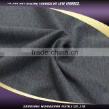 2015 high quality viscos deep gray bamboo make sportwear to dye polyester fabric