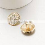 Fashion Designer Clothing Buttons,crystal Button,rhinestone Pearl Button