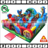 Animal Kingdom Toddler Unit, Forest Animal inflatable playground for kids