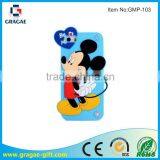 Newest Micky mouse shaped mobile phone with Silicone Protective Cover