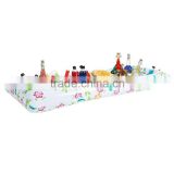 cheap colorful design inflatable counter top salad bar for food and drink