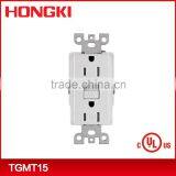 UL CUL 120V Nema 5-15a GFCI Wall Outlet Socket, With Tamper Resistant thumbnail-1