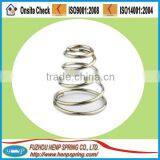 conical battery compression spring with nickel plated