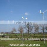 New High Quality 500w Green Power Small Wind Turbine Generator for Sale thumbnail-5