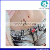 Cartoon Temporary Tattoos Stickers Waterproof Cute Girls Women Gold Tattoo Little Fresh Belly Waist Tattoo Transfer Paper Kids thumbnail-1