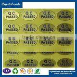High-quality Stamping Laminated Metal Sticker Self Adhesive Golden Foil Sticker thumbnail-4