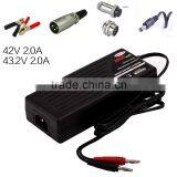 High Performance Lithium Iron Battery Smart Charger 42V Electric Scooter Smart Charger 4LED`s Battery Indicator thumbnail-3