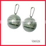 Custom TPU Printed Down Coat Hang Tag With Ball Chain thumbnail-2