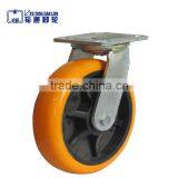 8'' Pvc Swivel Caster Wheel, Industral Swivel Removable Casters thumbnail-3