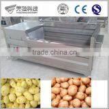 Hot Sale Stainless Steel 800kg/h Brush Roller vegetable/carrot/fruit/potato washing machine