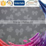 China Fabric Factory 75GSM Polyester Clipping Chiffon Curtain Fabric