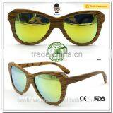 Polarized Genuine Bamboo Sunglasses/Wooden Sunglasses/Homex_FSC/BSCI/CE thumbnail-2