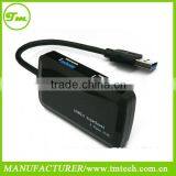 4-Port USB 3.0 Portable Compact Hub For PC Laptop Super Speed 5Gbps