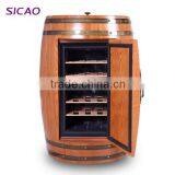 New Design 18 Bottles Oak Wooden Barrel Wine Cooler thumbnail-2