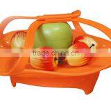 Non Stick Microwave Silicone Vegetable Steamer Basket Insert Cooking Pot thumbnail-3