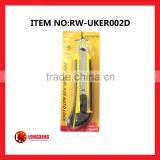 Factory Supply Best Selling 18mm Utility Knife/Cutter/Single Blade /Plastic Hand Tool