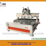 China multi spindles cnc relief machine with servo motors for batch jobs