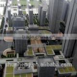 High Rise Plexiglass Building Model of City CBD Planning thumbnail-1