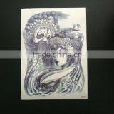 WX- 023 Beijing Opera Figures Tattoo Sticker thumbnail-1