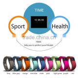 TW64 fitness track smart wristband promotional gift Calorie Counter BT4.0 Pedometer OEM