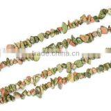 Natural Unakite Chips Loose Beads 5*9mm thumbnail-1