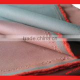 TC twill 2-tone dyeing carbon peach fabric