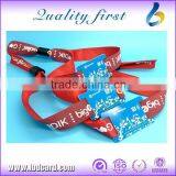 Free Sample RFID Wristband Woven, NFC Wristbands Events, RFID Wristband Festival Sample