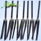 Wholesale road bike carbon fiber fork cheap price 700c carbon bike fork