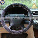 ZX Hot Selling New Design Velvet Steering Wheel Covers/fluffy Steering Wheel Cover thumbnail-1
