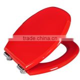 China supplier red color the toilet seat