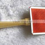 Wooden Slicker Brush for Small Pets on Discount thumbnail-4