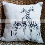 Custom Printed Custom Size Embroidery Plain Linen Pillow Covers thumbnail-3