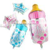 J082401inflatable Balloon Aluminium Foil Balloons, Red/blue Baby Nipple Balloon for Kids thumbnail-4