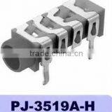 Female Smt Phone Jack Connector PJ-3519A-H thumbnail-1