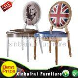 Hot Sale Wholesale Imitate Wood Chair Restaurant Dining Chair Hotel Furntiture for Banquet Hall