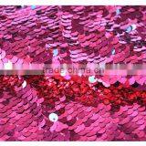 New Arrival Elegant Embroidery Shiny Reversible Sequin Upholstery Fabric Have Inventory thumbnail-5