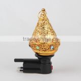 hot sale cheap golden electric incense burner with EU plug