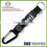 Carabiner Strap With Aluminum Hook and Keychain thumbnail-1