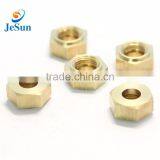 China Supplier Brass Hex Nut,cnc Brass Part thumbnail-2