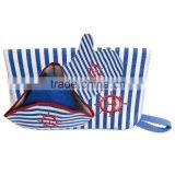 Sauna Set "Sailor" (hat, Mitten, Rug)