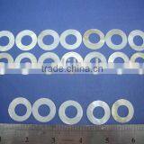 Natural White Flat MOP Shell Ring Circle thumbnail-1