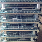 Warehouse Storage Welded Heavy Duty Collapsible Galvanized Wire Cage thumbnail-5